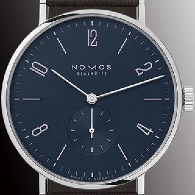 タンジェントにエレガントなブルーの新色登場｜NOMOS GLASHÜTTE