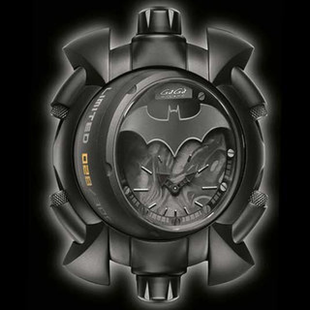 スーパーヒーロー・バットマンとイタリア時計のガガ ミラノの限定コラボウオッチ｜GaGa MILANO