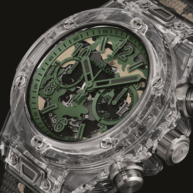 日本限定、カモフラージュ柄のビッグ・バン ウニコ｜HUBLOT