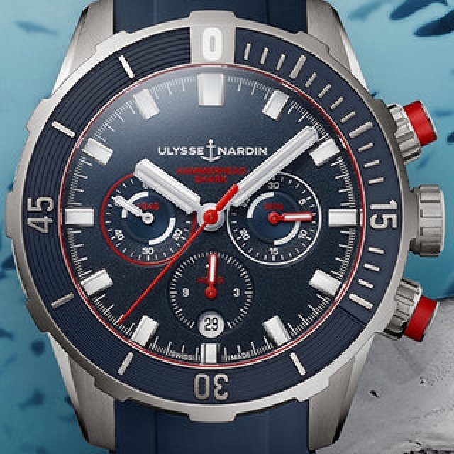 シュモクザメを大胆に配した「ハンマーヘッド シャーク リミテッドエディション」｜ULYSSE NARDIN