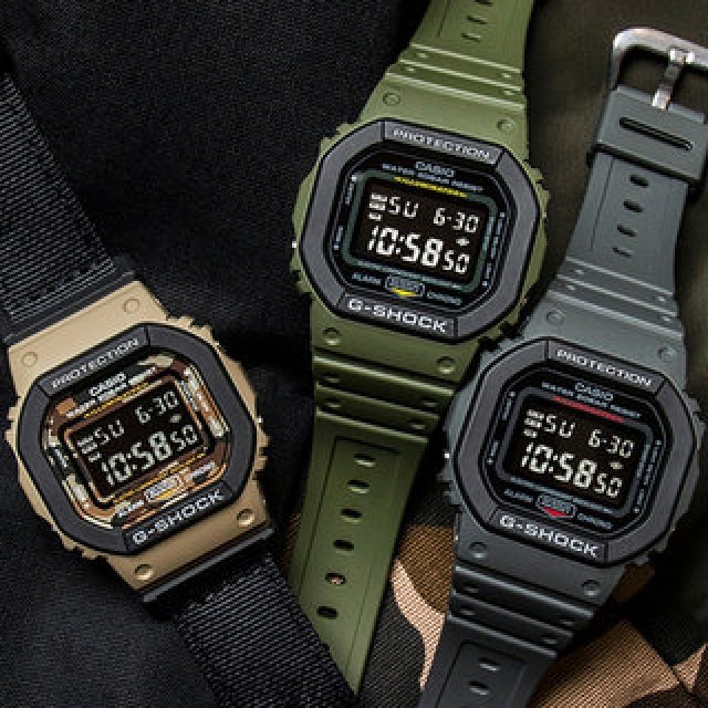 実用性重視！　ユーティリティカラーのGショックがリリース｜G-SHOCK