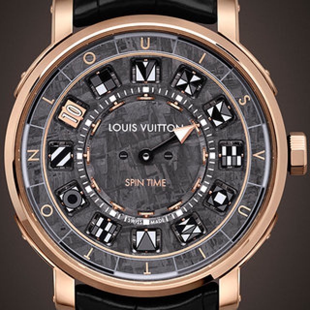 ギベオン隕石をダイアルに初採用。「エスカル スピン・タイム メテオライト」｜LOUIS VUITTON