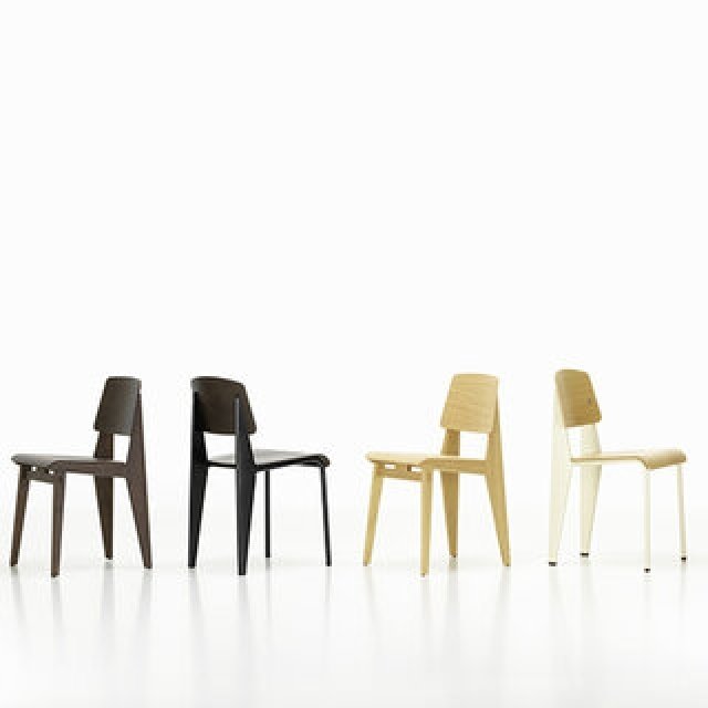 ジャン・プルーヴェ、キャリア唯一の “全木製チェア”。初の復刻|Vitra