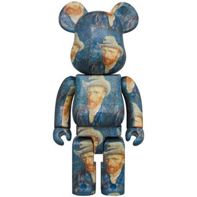 ゴッホ作品が再びベアブリックに! BE@RBRICK ×「Van Gogh Museum」Self-Portrait with Grey Felt Hat|メディコム・トイ