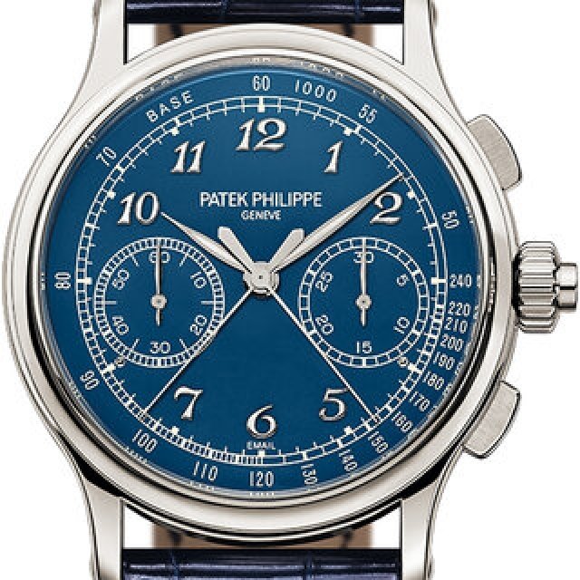 本青七宝による文字盤を採用した新作「スプリット秒針クロノグラフ5370P」｜PATEK PHILIPPE