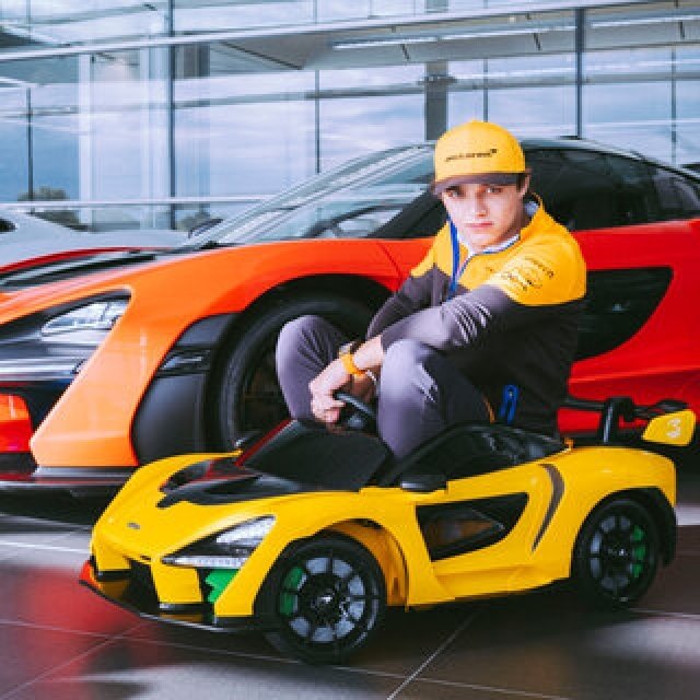 マクラーレン「セナ」が子ども向けのライドオンに|McLaren
