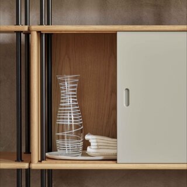 空間にあわせて自在に調整。未発表のシェルフシステムが発売|CARL HANSEN & SØN