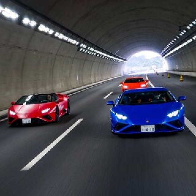 タウンスピードでも楽しい──ランボルギーニ ウラカンEVOの後輪駆動モデルに公道試乗｜Lamborghini