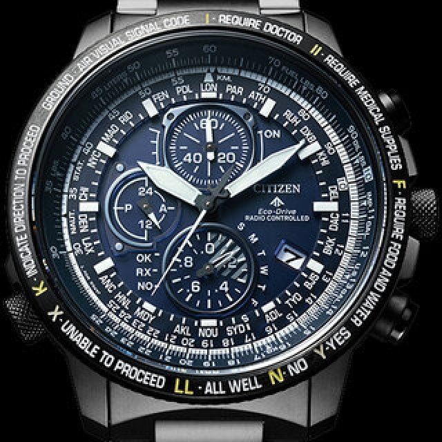 航空機の世界を表現した「プロマスター エコ・ドライブ電波時計 ダイレクトフライト」｜CITIZEN