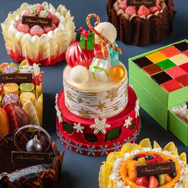 おうちクリスマスを盛り上げるカラフルでハッピーなクリスマスケーキ｜GRAND HYATT TOKYO