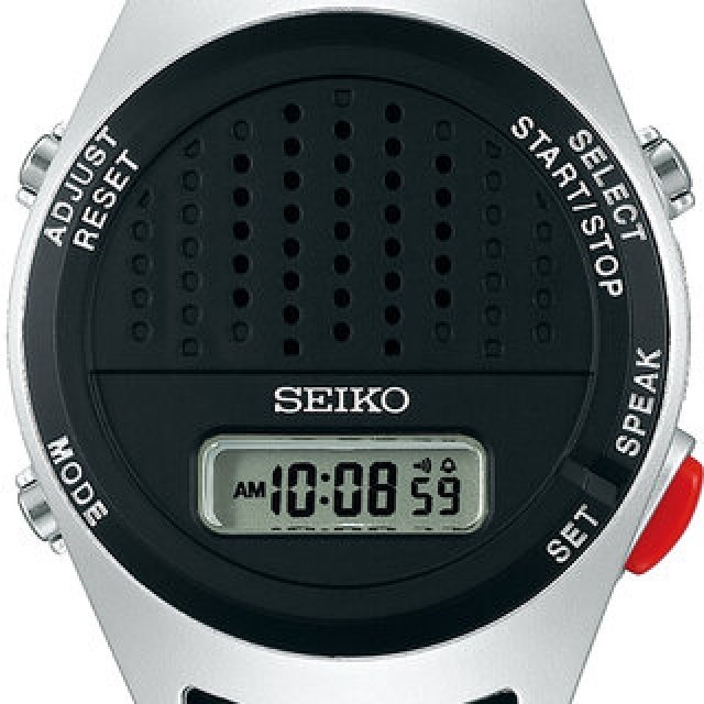 誰もが使いやすい音声デジタルウオッチ|SEIKO