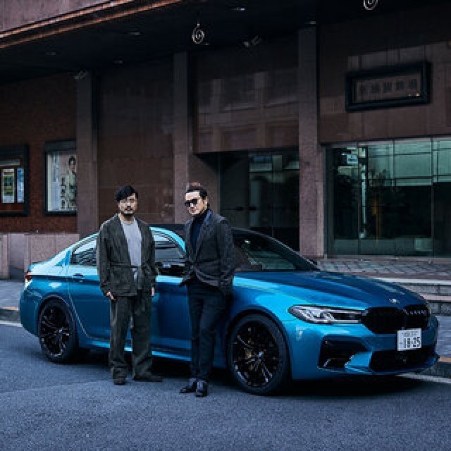 歌舞伎俳優 中村獅童×開化堂 八木隆裕が語る、BMW M5とM550i、似て非なる個性とパフォーマンス｜BMW