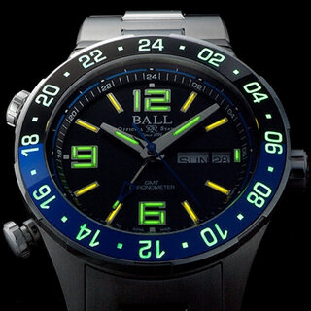 独自開発のモジュールを搭載した「ロードマスター マリン GMT」｜BALL Watch