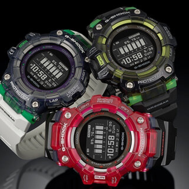 「G-SQUAD GBD-100」にビビッドな配色の3機種がラインナップ｜G-SHOCK
