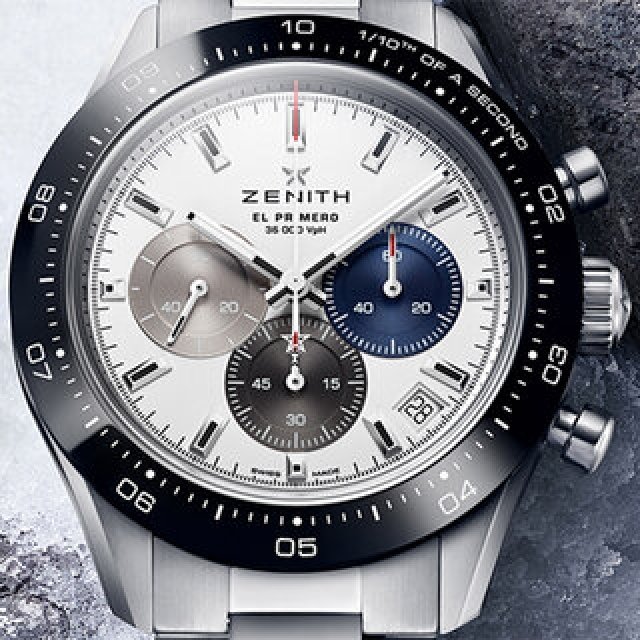 クロノグラフ針が10秒で１回転する高速クロノ。エル・プリメロの新世代機「クロノマスター スポーツ」｜ZENITH