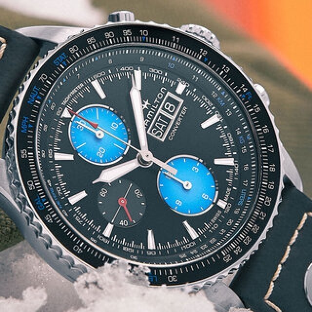 限定モデル「カーキ アビエーション コンバーター オートクロノ エアーツェルマット」｜HAMILTON