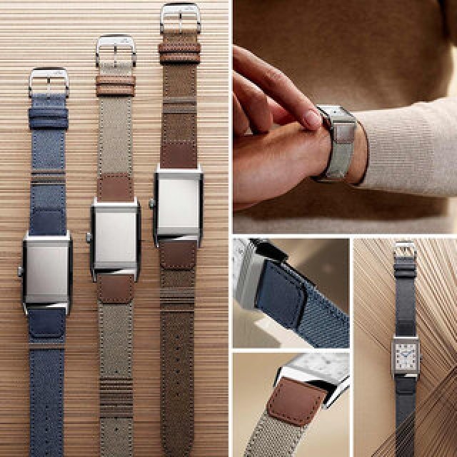 レベルソにカーサ・ファリアーノデザインの新しいサマーストラップが誕生｜JAEGER-LECOULTRE