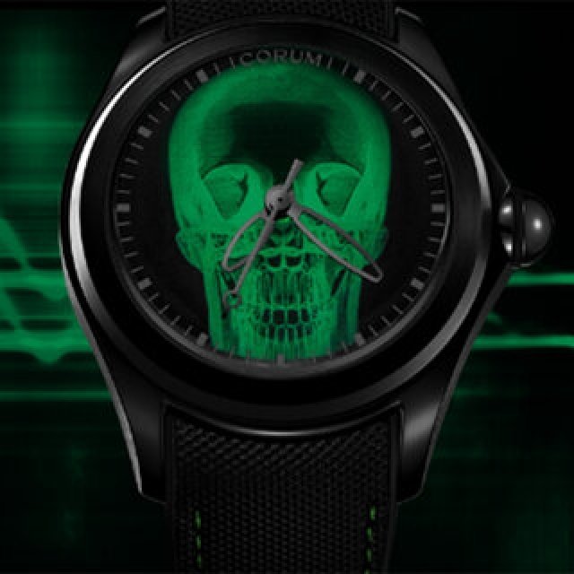 クリアなスカルを配したミステリアスな新作「バブル 47 エックスレイ」｜CORUM