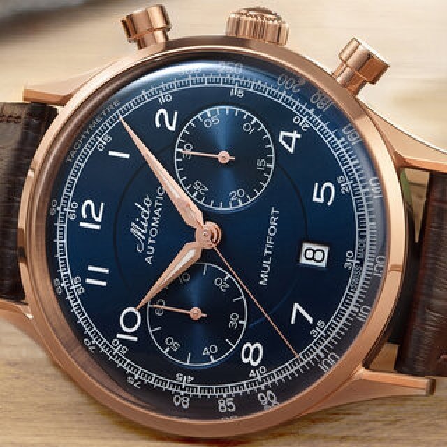 1937年製のヒストリカルモデルを再現した「マルチフォート パトリモニー クロノグラフ」｜MIDO