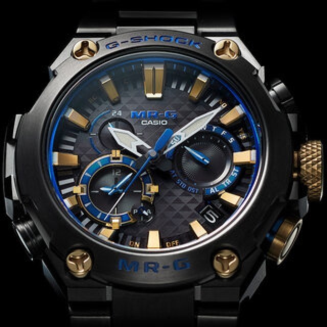 G-SHOCKの最上級ライン「MR-G」から“勝色（かちいろ）”を採用した新作誕生｜G-SHOCK