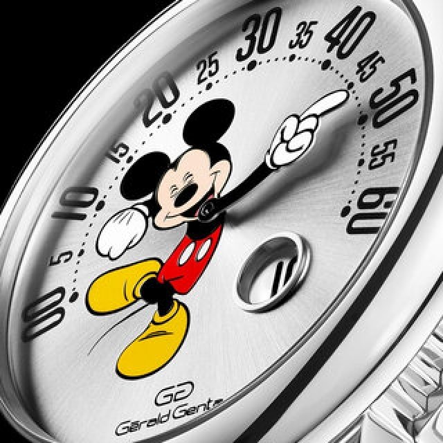 大人になってもミッキーマウスの腕時計がしたい！（ただし世界最高級だけどね）｜GERALD GENTA