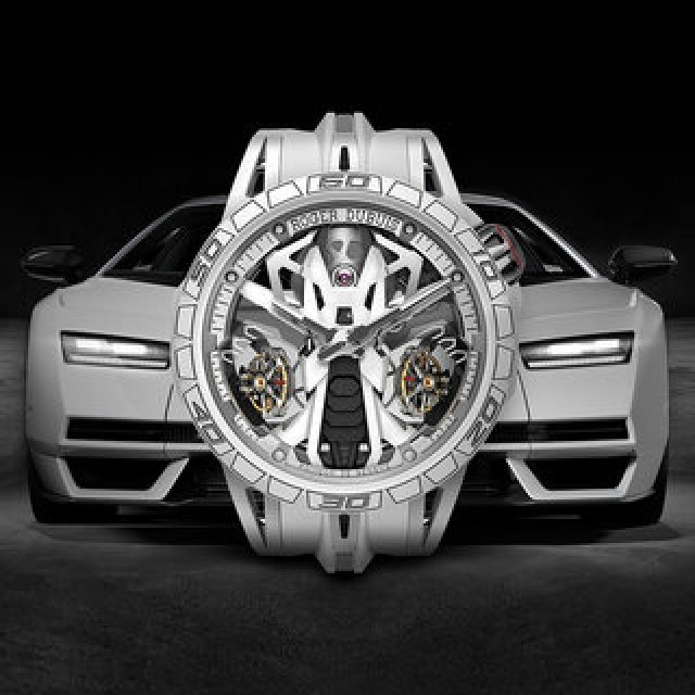復刻したカウンタックにインスパイアされた、世界限定8本のみの超希少エクスカリバー|ROGER DUBUIS