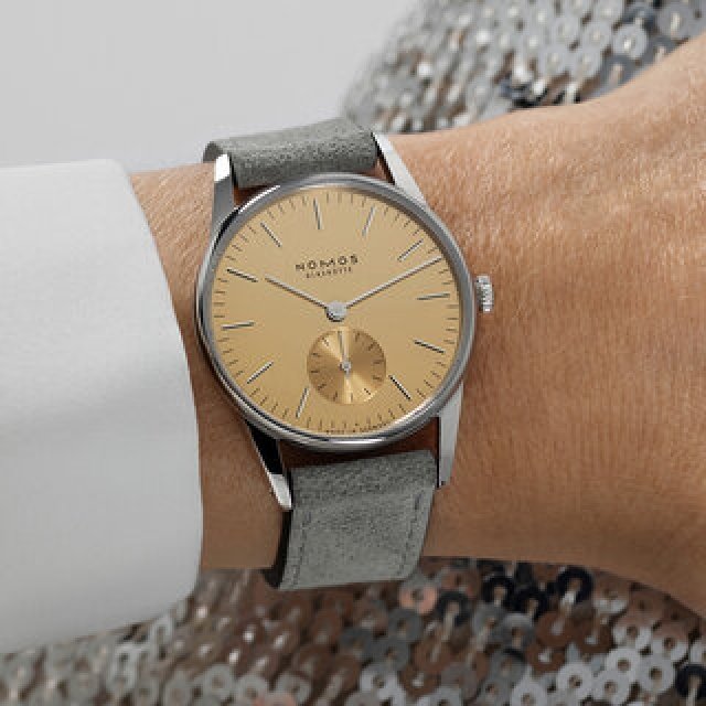 ドイツウオッチらしい知性を表現。新作「オリオン ゴールド&シルバー」|NOMOS GLASHÜTTE