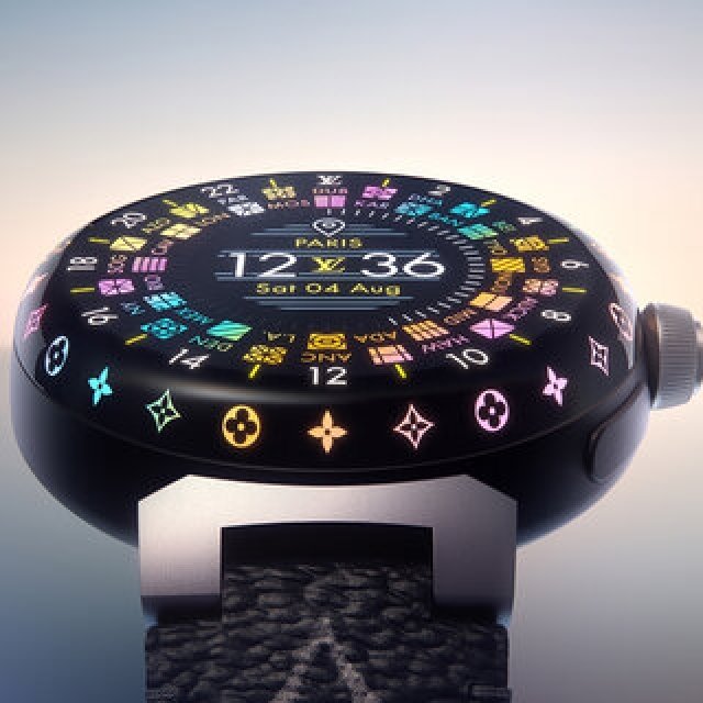  ルイ・ヴィトンが手掛けたヴィジュアルリッチなスマートウオッチ｜LOUIS VUITTON
