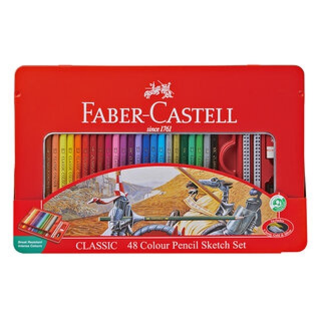 老舗筆記具メーカーによる「ファーバーカステル 色鉛筆48色/60色」｜FABER-CASTELL