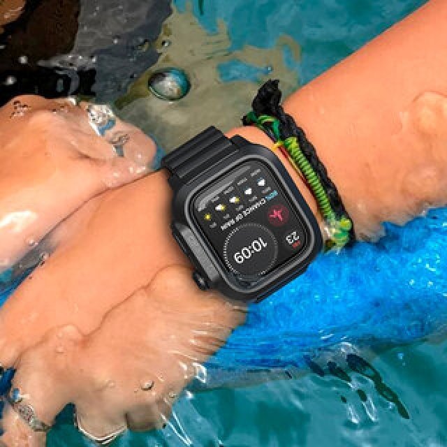 耐久性、防滴性、防塵性。三拍子揃った「Apple Watch Series 7」専用の完全防水ケース｜Catalyst