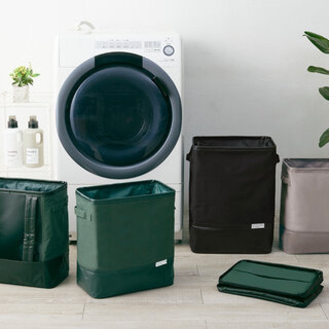 移動、干す、取り込む...洗濯物の持ち運びを楽にする「ランドリー リュック」が登場｜SPOT 