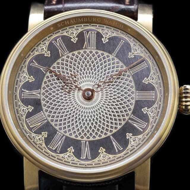 炸裂するクラフツマンシップ。教会の尖塔を表現した「チャーチタワー・スクリューバランス」｜SCHAUMBURG WATCH