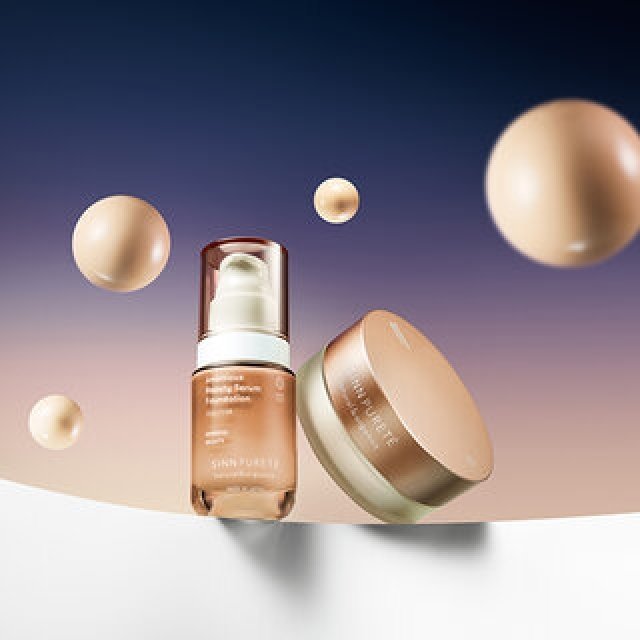 美しい素肌になりすます、新ベースメイクアップ｜SINN PURETE