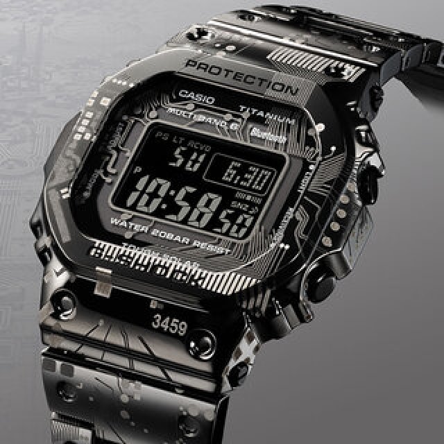 初代G-SHOCKをフルメタル化した「GMW-B5000」シリーズから、チタン合金採用のスペシャルモデル登場｜G-SHOCK
