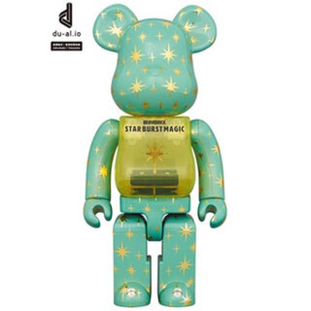 BE@RBRICK STAR BURST MAGIC 400%|MEDICOM TOY