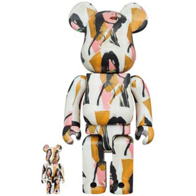 BE@RBRICK Andy Warhol "Mick Jagger" 100% & 400%|MEDICOM TOY