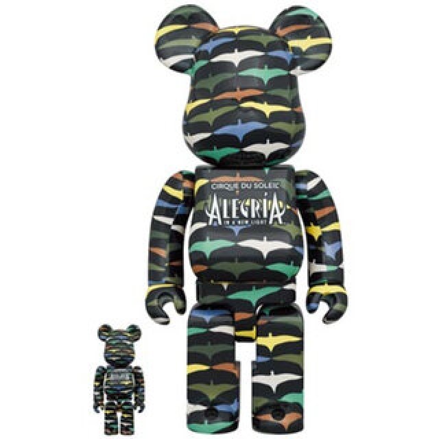 BE@RBRICK ALEGRIA -IN A NEW LIGHT- 100％ & 400％｜MEDICOM TOY