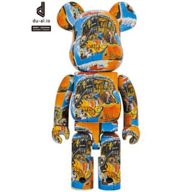 BE@RBRICK JEAN-MICHEL BASQUIAT #10 1000%|MEDICOM TOY