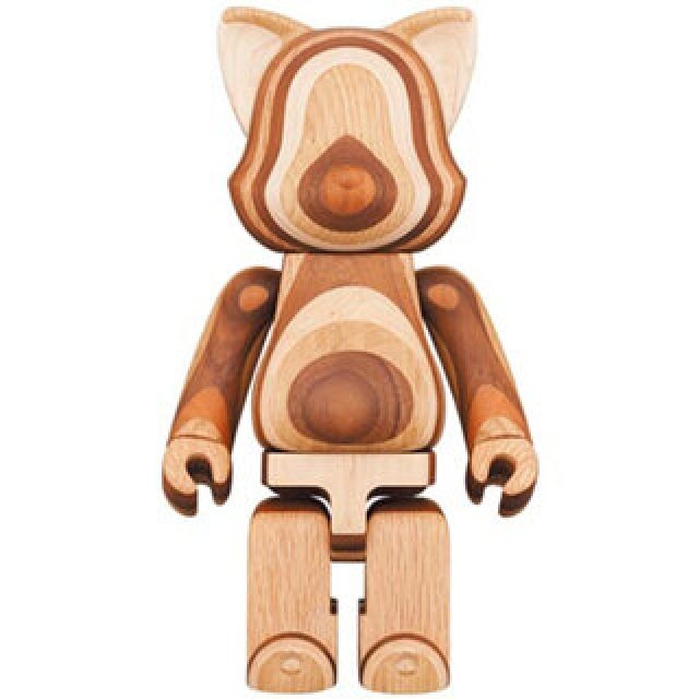 NY@BRICK カリモク LAYERED WOOD 400％｜MEDICOM TOY