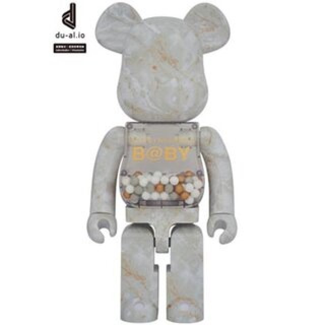 MY FIRST BE@RBRICK B@BY MARBLE(大理石) Ver. 1000%|MEDICOM TOY