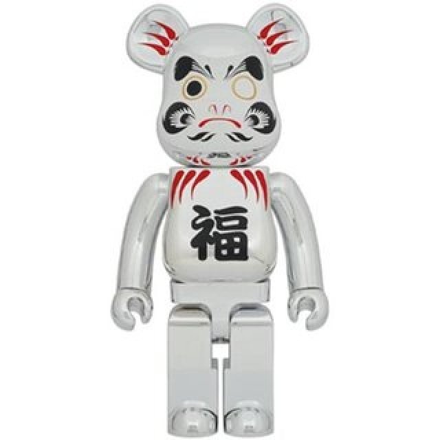 BE@RBRICK 達磨 銀メッキ 1000%|MEDICOM TOY