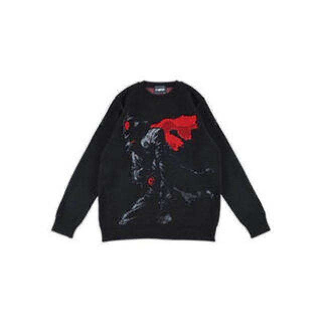 MLE "シン・仮面ライダー" KNIT GANG COUNCIL CREWNECK SWEATER|MEDICOM TOY