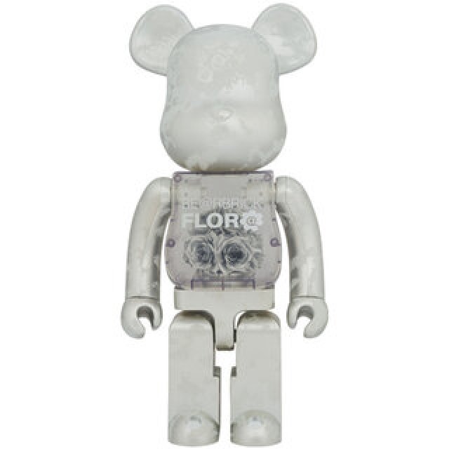 BE@RBRICK FLOR@ SILVER 1000％｜MEDICOM TOY