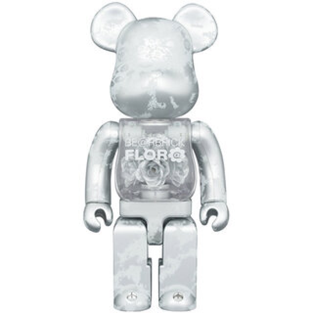 BE@RBRICK FLOR@ SILVER 400％｜MEDICOM TOY