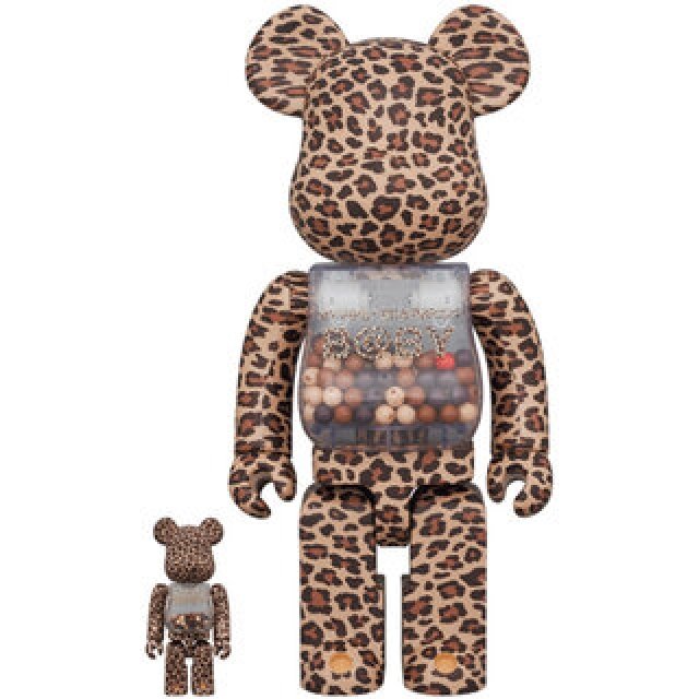 MY FIRST BE@RBRICK B@BY LEOPARD Ver.100％ & 400％｜MEDICOM TOY