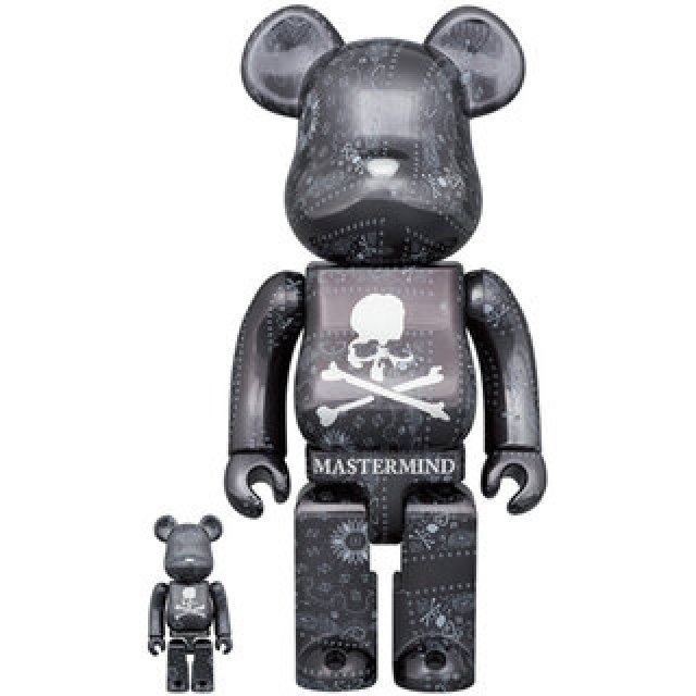 BE@RBRICK MASTERMIND WORLD “BANDANA” 100% & 400%|MEDICOM TOY