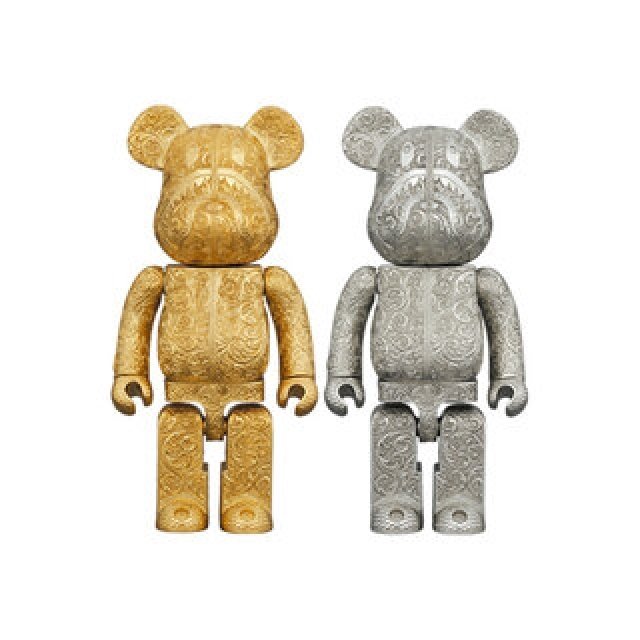 BE@RBRICK BAPE(R) SHARK ROYAL SELANGOR 400%|MEDICOM TOY