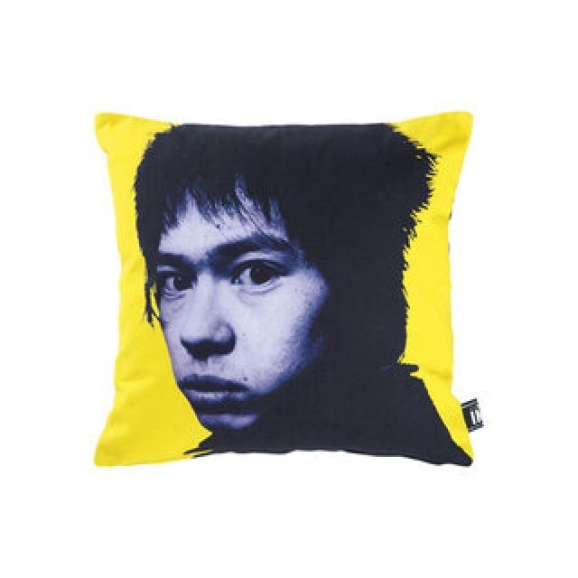 MLE × INU "メシ喰うな!" SQUARE CUSHION 01|MEDICOM TOY