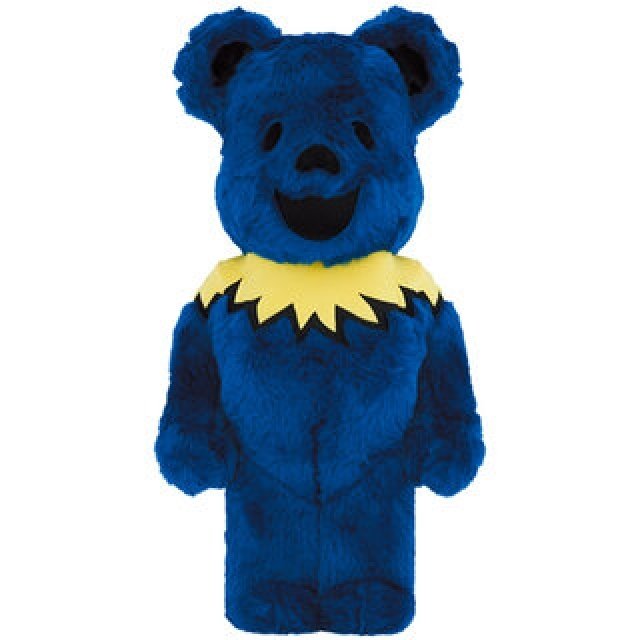 BE@RBRICK GRATEFUL DEAD DANCING BEARS COSTUME Ver. BLUE 1000%|MEDICOM TOY