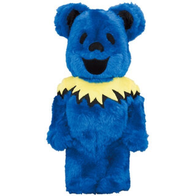 BE@RBRICK GRATEFUL DEAD DANCING BEARS COSTUME Ver. BLUE 400%|MEDICOM TOY